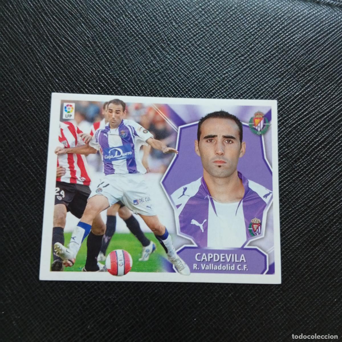 Cromos de Futebol: CAPDEVILA VALLADOLID ESTE 2008 2009 CROMO FUTBOL LIGA 08 09 - SIN PEGAR - A46 PG334