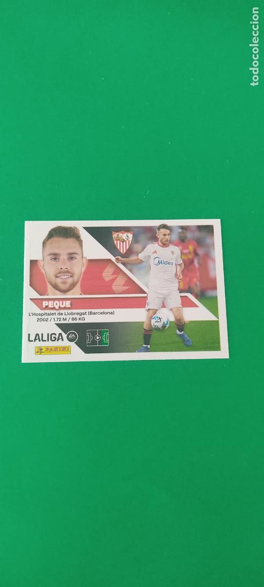 Cromos de f&uacute;tbol: CROMO FUTBOL PEQUE SEVILLA F.C. SIN PEGAR N&ordm; 17 LIGA ESTE 2026-2027/26-27 PANINI