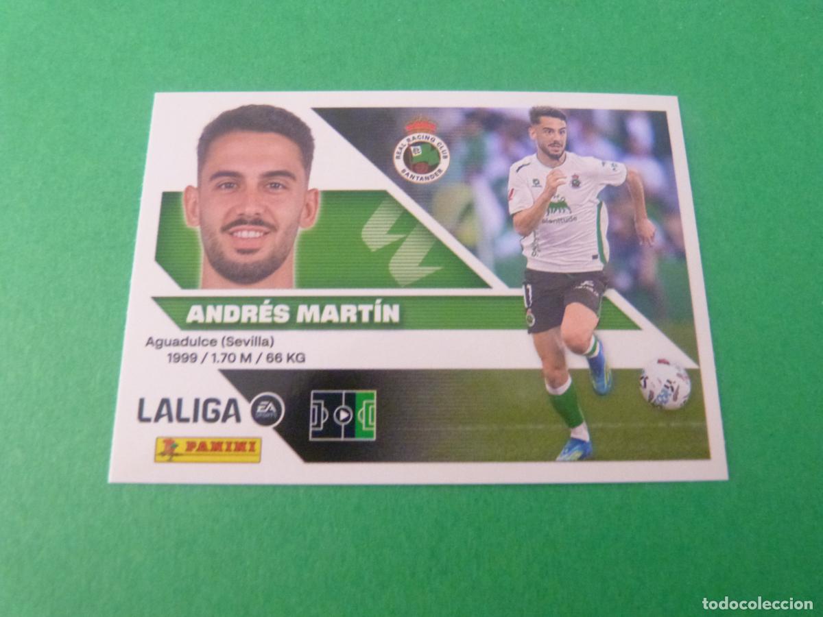 Cromos de f&uacute;tbol: CROMO FUTBOL ANDRES MARTIN RACING DE SANTANDER SIN PEGAR N&ordm; 16 LIGA ESTE 2026-2027/26-27