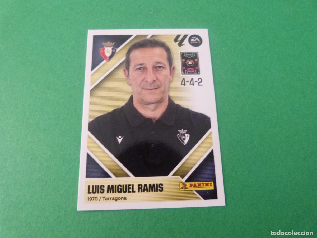 Cromos de f&uacute;tbol: CROMO FUTBOL LUIS MIGUEL RAMIS AT. OSASUNA SIN PEGAR N&ordm; 2 LIGA ESTE 2026-2027/26-27 PANINI