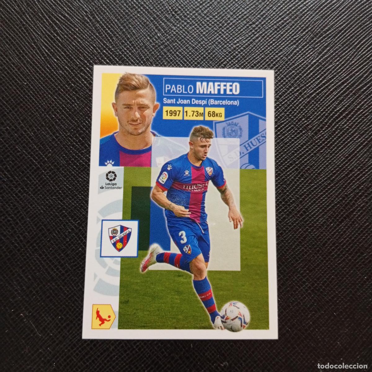 Cromos de f&uacute;tbol: MAFFEO HUESCA ESTE 2020 2021 CROMO FUTBOL LIGA 20 21 - SIN PEGAR - A46 PG379 FICHAJE 29