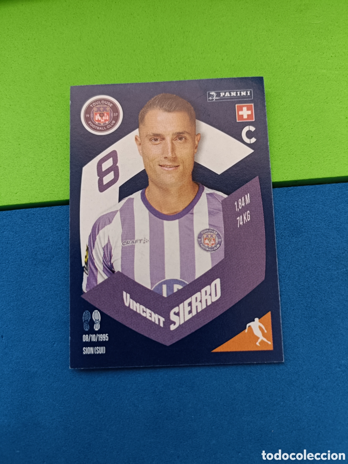 Cromos de f&uacute;tbol: Panini Foot France stickers 2023 2024 23 24 - 434 Sierro