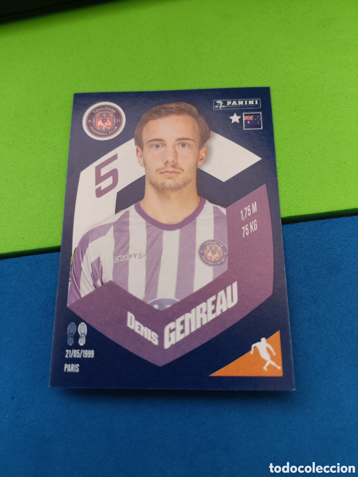 Cromos de f&uacute;tbol: Panini Foot France stickers 2023 2024 23 24 - 432 Genreau