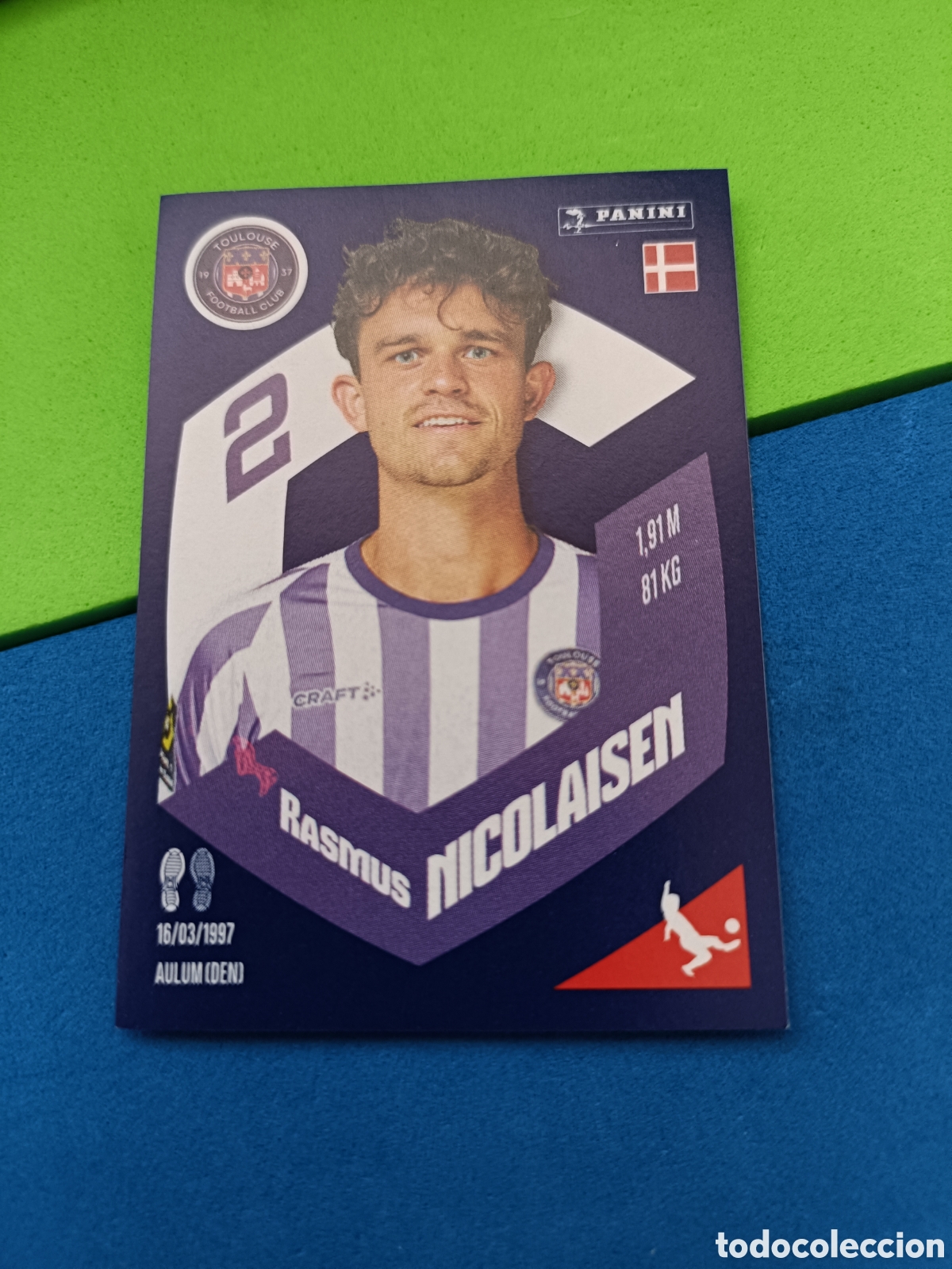 Cartes &agrave; collectionner de Football: Panini Foot France stickers 2023 2024 23 24 - 428 Nicolaisen