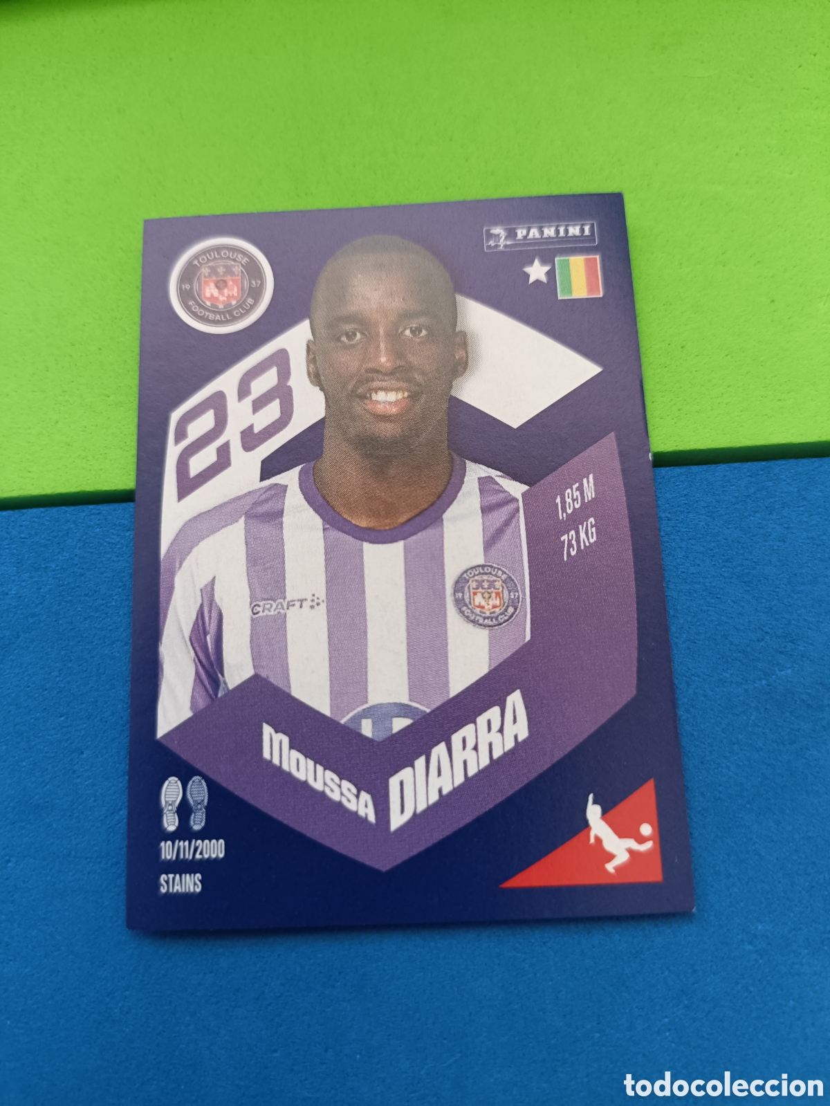 Cartes &agrave; collectionner de Football: Panini Foot France stickers 2023 2024 23 24 - 427 Diarra