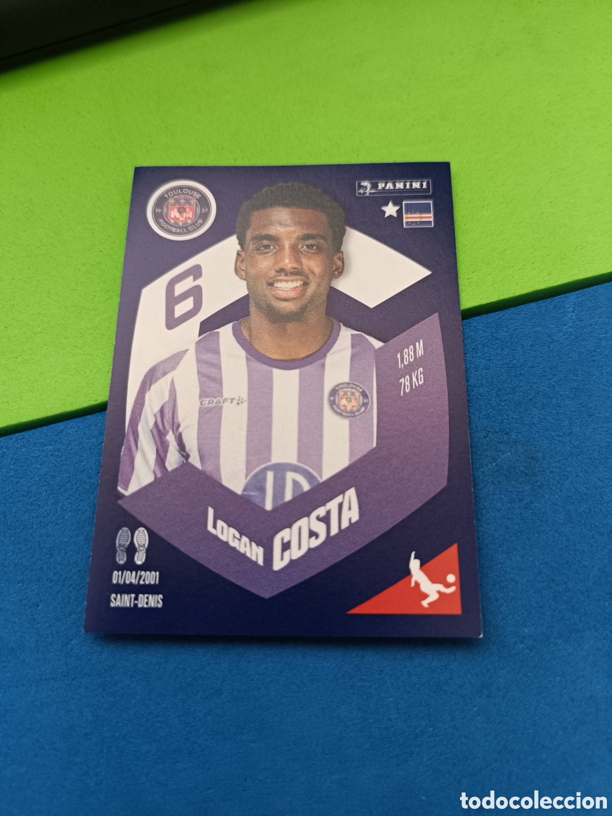 Cromos de f&uacute;tbol: Panini Foot France stickers 2023 2024 23 24 - 425 Logan Costa
