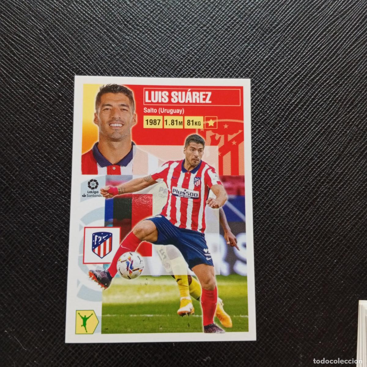 Cromos de f&uacute;tbol: LUIS SUAREZ AT MADRID ESTE 2020 2021 CROMO FUTBOL LIGA 20 21 - SIN PEGAR - A46 PG379 FICHAJE 30
