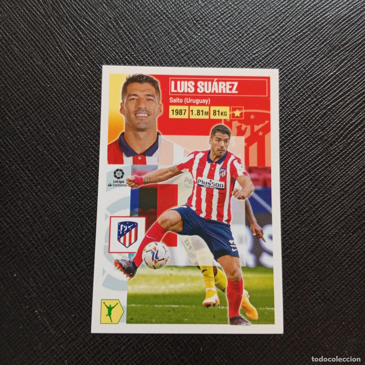 Cromos de f&uacute;tbol: LUIS SUAREZ AT MADRID ESTE 2020 2021 CROMO FUTBOL LIGA 20 21 - SIN PEGAR - A46 PG379 FICHAJE 30