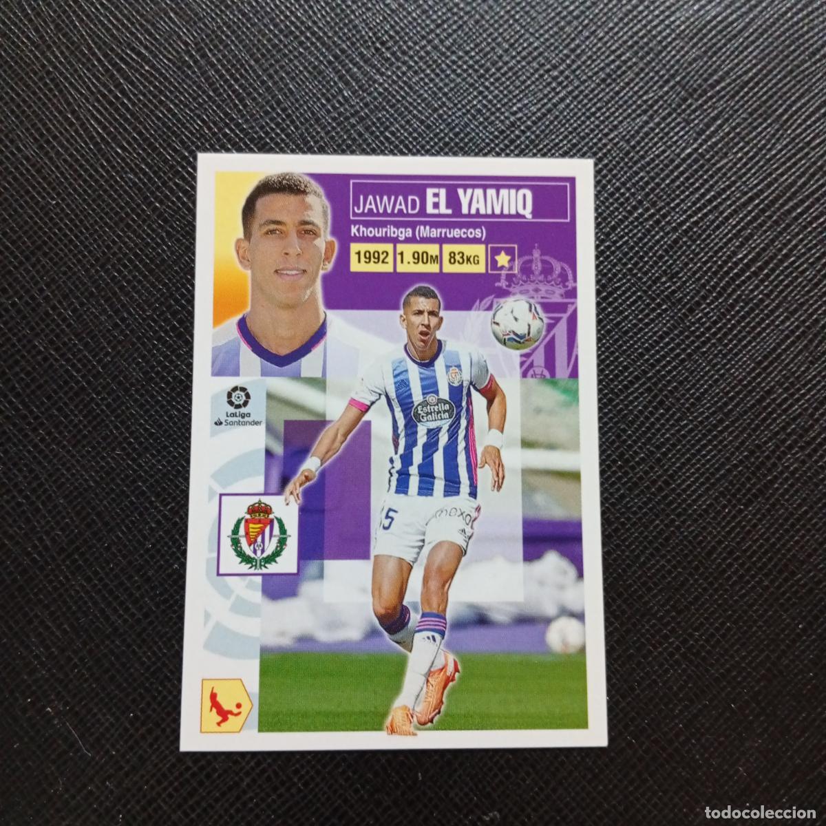 Cromos de f&uacute;tbol: EL YAMIQ VALLADOLID ESTE 2020 2021 CROMO FUTBOL LIGA 20 21 - SIN PEGAR - A46 PG397 FICHAJE 31