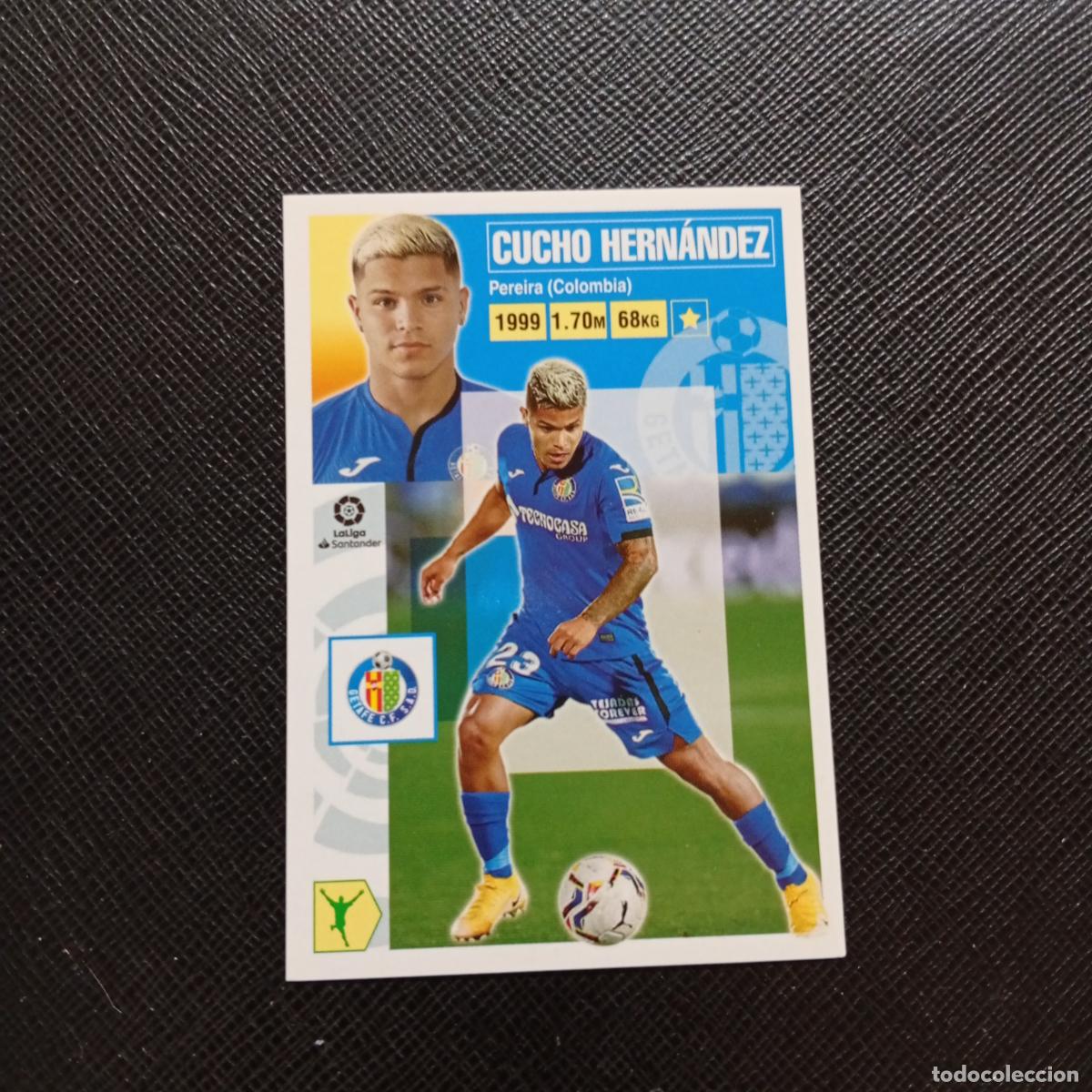 Cromos de f&uacute;tbol: CUCHO HERNANDEZ GETAFE ESTE 2020 2021 CROMO FUTBOL LIGA 20 21 - SIN PEGAR - A46 PG397 FICHAJE 32