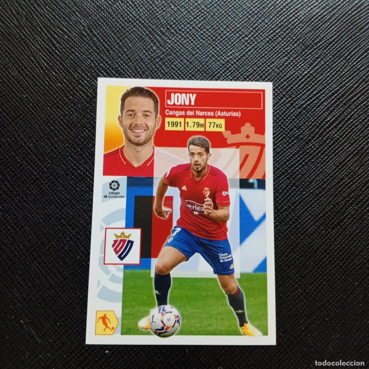 Cromos de f&uacute;tbol: JONY OSASUNA ESTE 2020 2021 CROMO FUTBOL LIGA 20 21 - SIN PEGAR - A46 PG397 FICHAJE 34