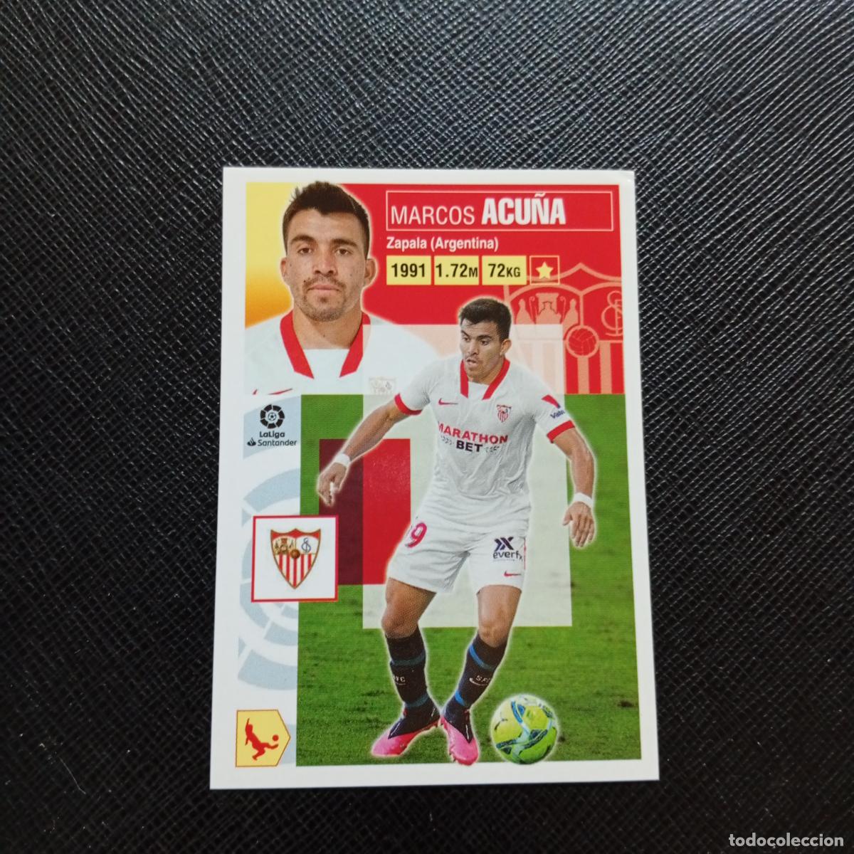 Cromos de f&uacute;tbol: ACU&Ntilde;A SEVILLA ESTE 2020 2021 CROMO FUTBOL LIGA 20 21 - SIN PEGAR - A46 PG406 FICHAJE 35