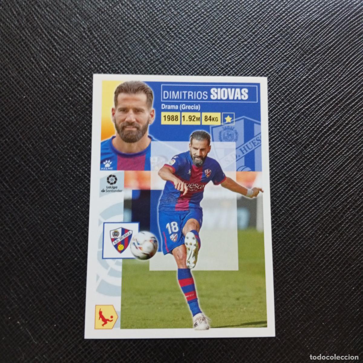 Cromos de f&uacute;tbol: SIOVAS HUESCA ESTE 2020 2021 CROMO FUTBOL LIGA 20 21 - SIN PEGAR - A46 PG415 FICHAJE 37