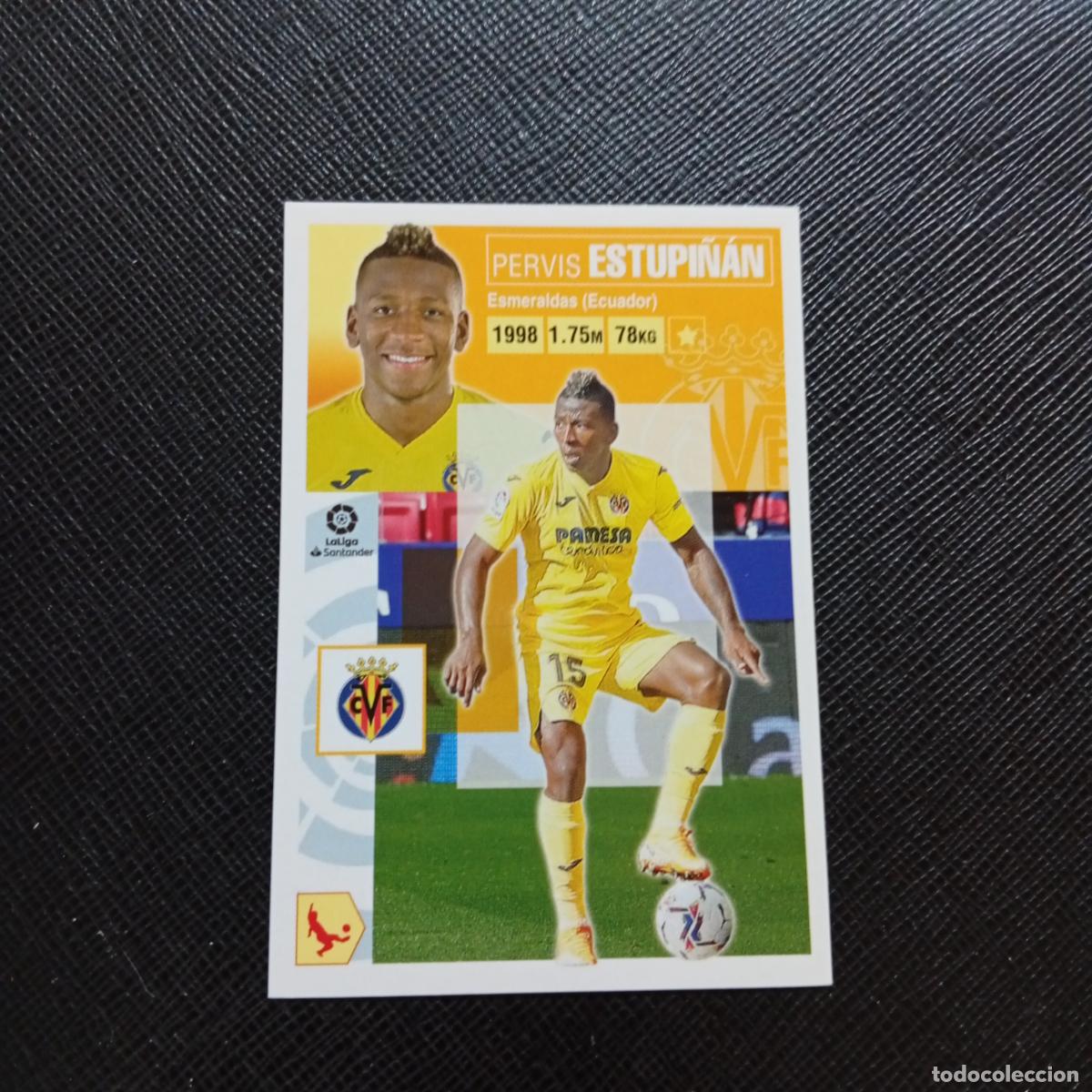 Cromos de f&uacute;tbol: ESTUPI&Ntilde;AN VILLARREAL ESTE 2020 2021 CROMO FUTBOL LIGA 20 21 - SIN PEGAR - A46 PG415 FICHAJE 38