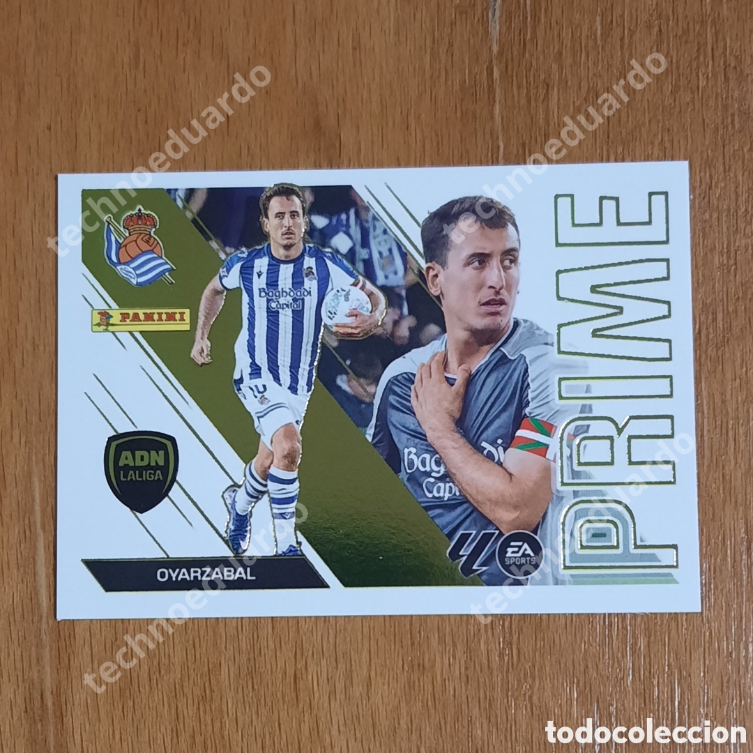Cromos de f&uacute;tbol: Oyarzabal ADN Prime n&uacute;mero 11 De la Real Sociedad cromo de la liga este 26-27 2026-2027