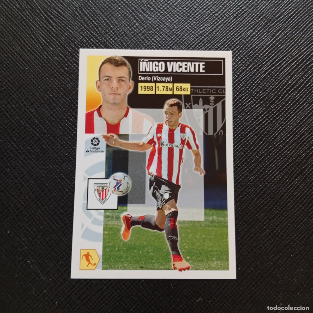 Cromos de f&uacute;tbol: I&Ntilde;IGO VICENTE BILBAO ESTE 2020 2021 CROMO FUTBOL LIGA 20 21 - SIN PEGAR - A46 PG505 FICHAJE 41