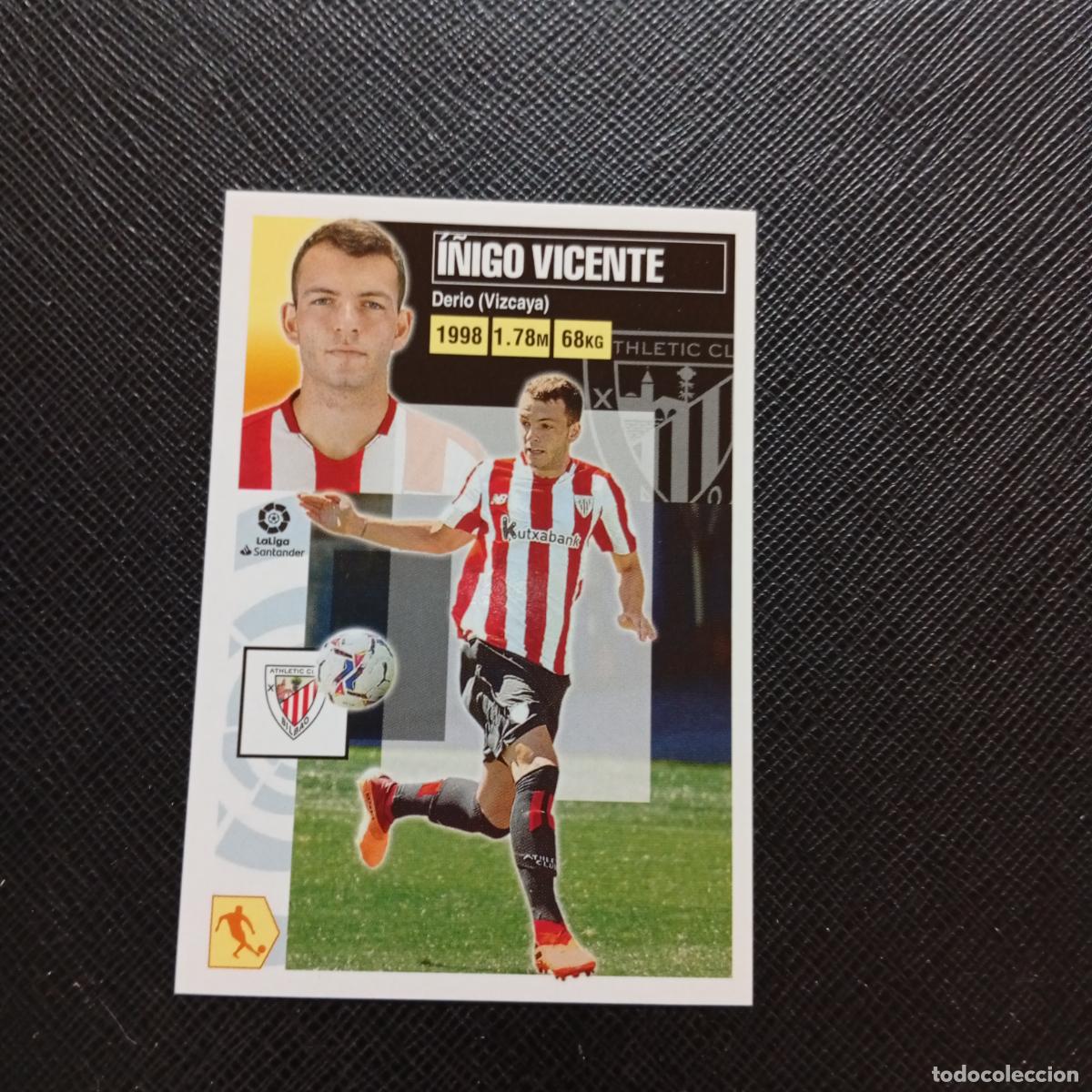Cromos de f&uacute;tbol: I&Ntilde;IGO VICENTE BILBAO ESTE 2020 2021 CROMO FUTBOL LIGA 20 21 - SIN PEGAR - A46 PG505 FICHAJE 41