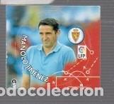Football Stickers: cromo de futbol de casa checos del a&ntilde;o 2012 / 2013 del Zaragoza de Manolo Jimenez