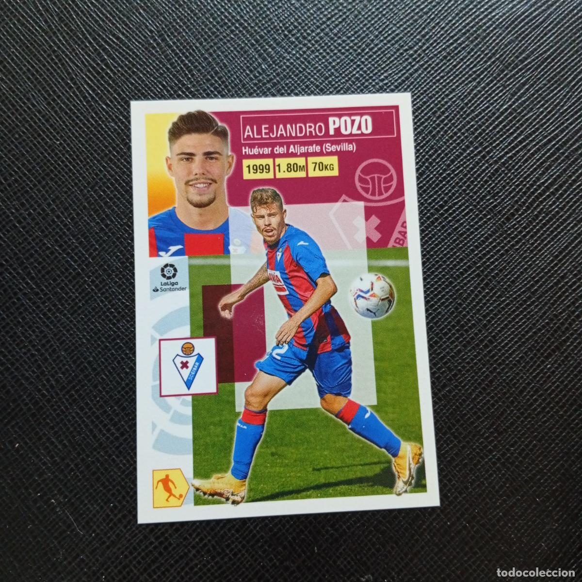 Football Stickers: POZO EIBAR ESTE 2020 2021 CROMO FUTBOL LIGA 20 21 - SIN PEGAR - A46 PG514 FICHAJE 43