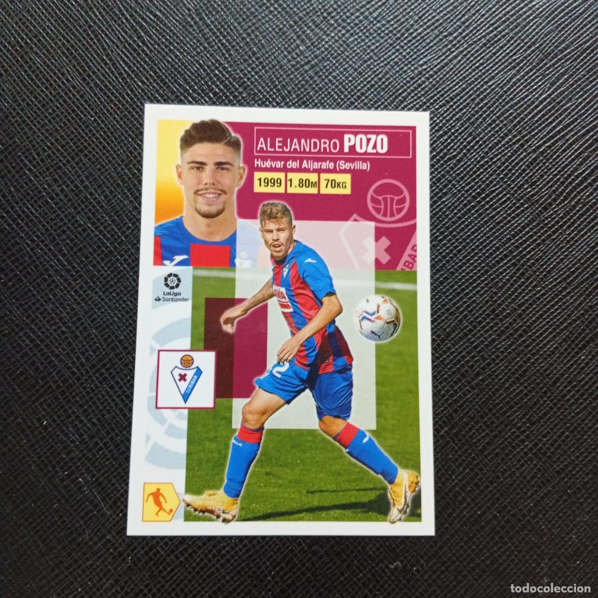 Football Stickers: POZO EIBAR ESTE 2020 2021 CROMO FUTBOL LIGA 20 21 - SIN PEGAR - A46 PG523 FICHAJE 43