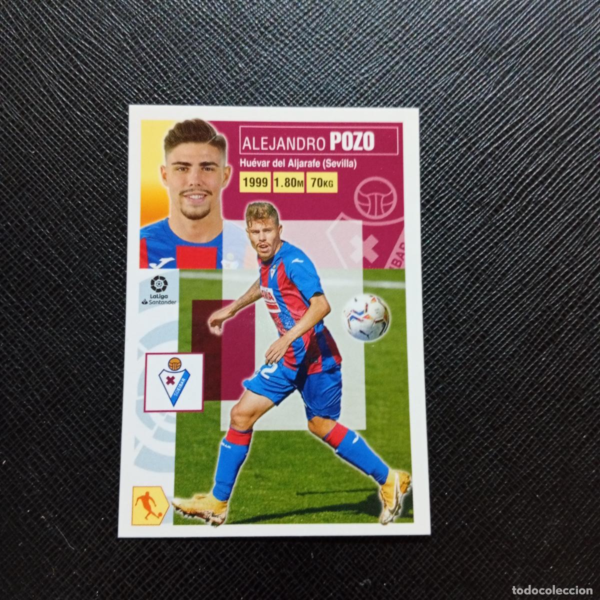 Football Stickers: POZO EIBAR ESTE 2020 2021 CROMO FUTBOL LIGA 20 21 - SIN PEGAR - A46 PG523 FICHAJE 43 B