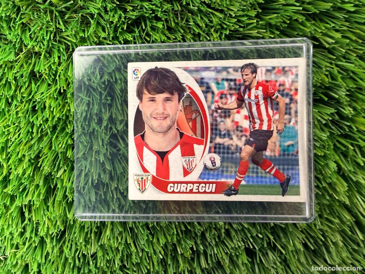 Cromos de f&uacute;tbol: N&ordm; 9A Gurpegui Athletic Club Liga Este 12 13