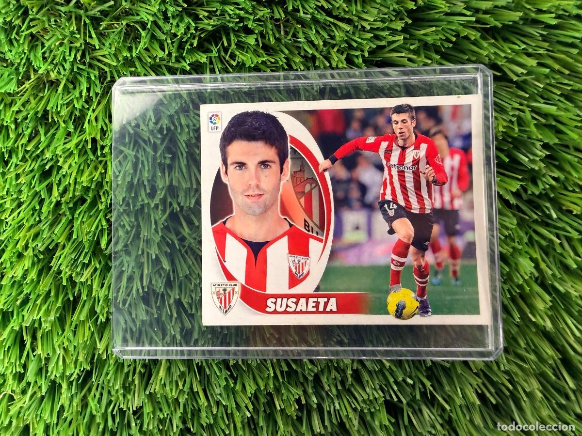 Cromos de f&uacute;tbol: N&ordm; 10 Susaeta Athletic Club Liga Este 12 13