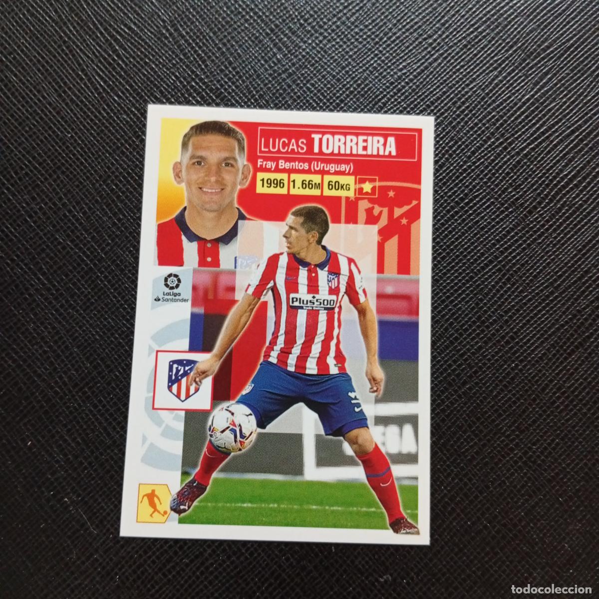 Cromos de f&uacute;tbol: TORREIRA AT MADRID ESTE 2020 2021 CROMO FUTBOL LIGA 20 21 - SIN PEGAR - A46 PG523 FICHAJE 46
