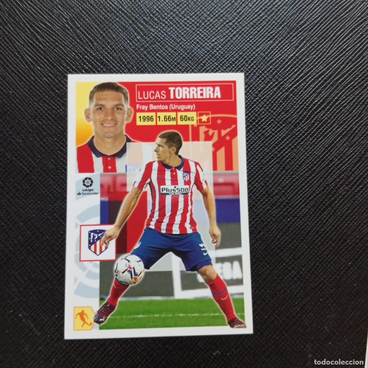Cromos de f&uacute;tbol: TORREIRA AT MADRID ESTE 2020 2021 CROMO FUTBOL LIGA 20 21 - SIN PEGAR - A46 PG532 FICHAJE 46