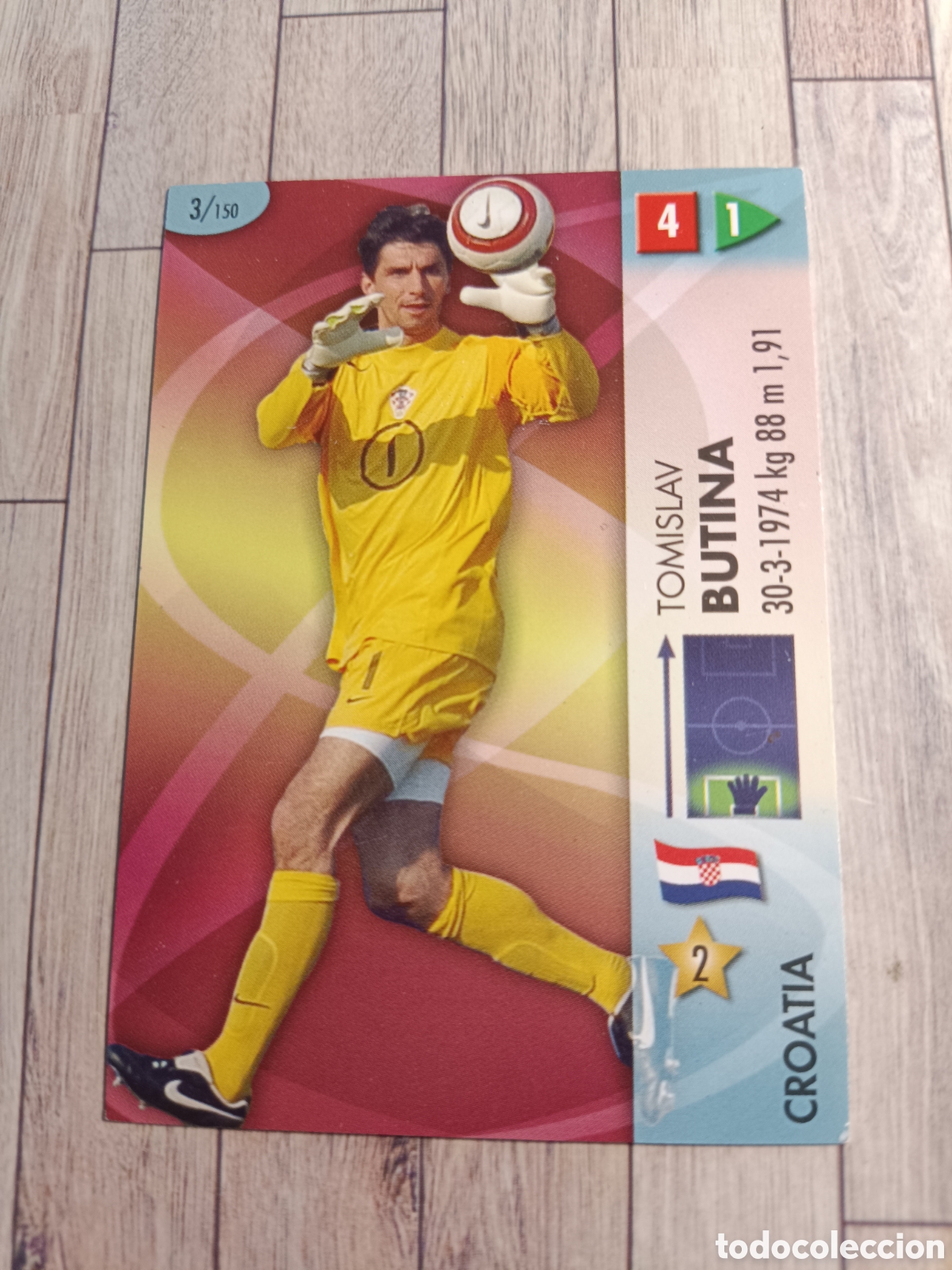 Cromos de f&uacute;tbol: 3 BUTINA CROACIA CROATIA MUNDIAL 2006 GOAAAL PANINI WORLD CUP COPA DEL MUNDO GERMANY ALEMANIA