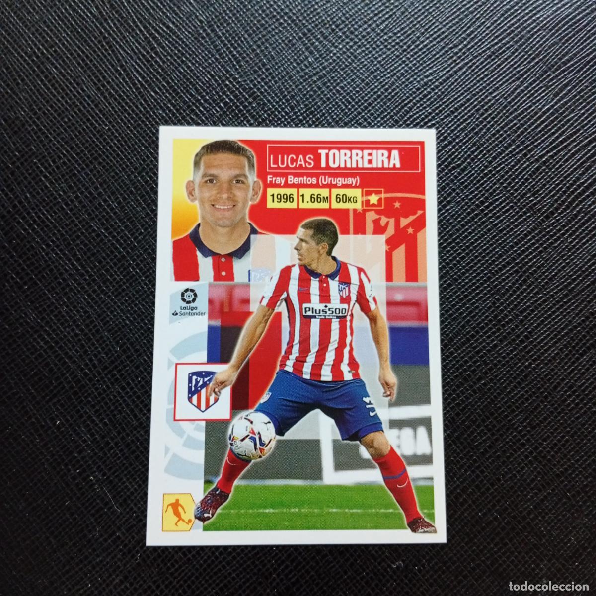 Cromos de f&uacute;tbol: TORREIRA AT MADRID ESTE 2020 2021 CROMO FUTBOL LIGA 20 21 - SIN PEGAR - A46 PG532 FICHAJE 46