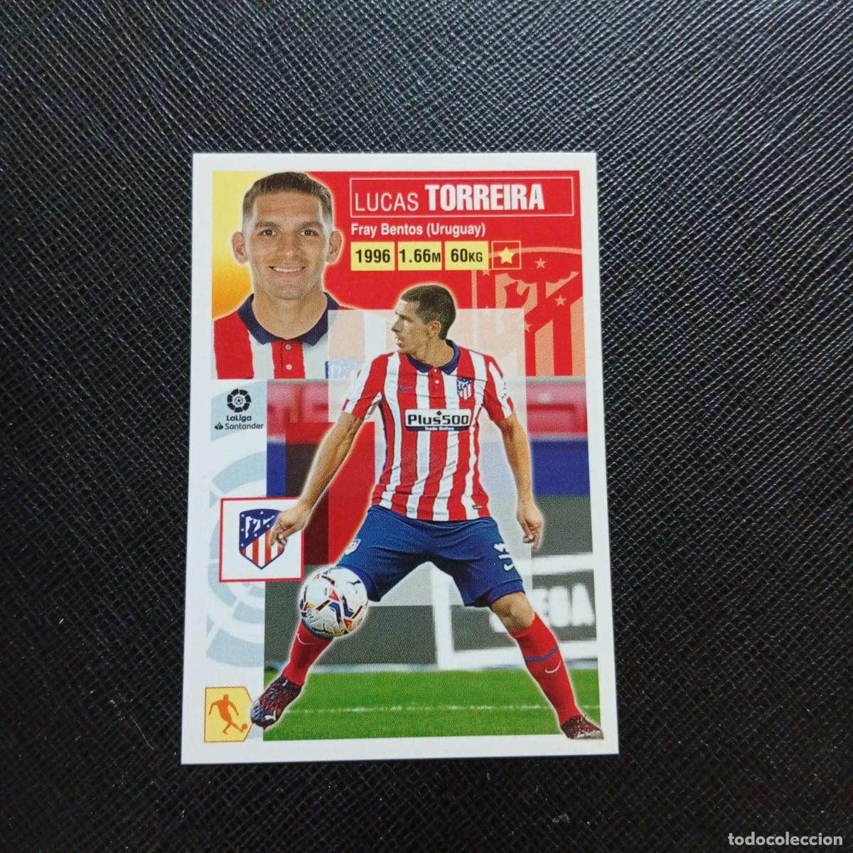 Cromos de f&uacute;tbol: TORREIRA AT MADRID ESTE 2020 2021 CROMO FUTBOL LIGA 20 21 - SIN PEGAR - A46 PG532 FICHAJE 46
