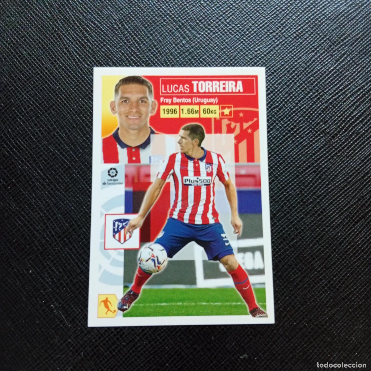 Cromos de f&uacute;tbol: TORREIRA AT MADRID ESTE 2020 2021 CROMO FUTBOL LIGA 20 21 - SIN PEGAR - A46 PG532 FICHAJE 46