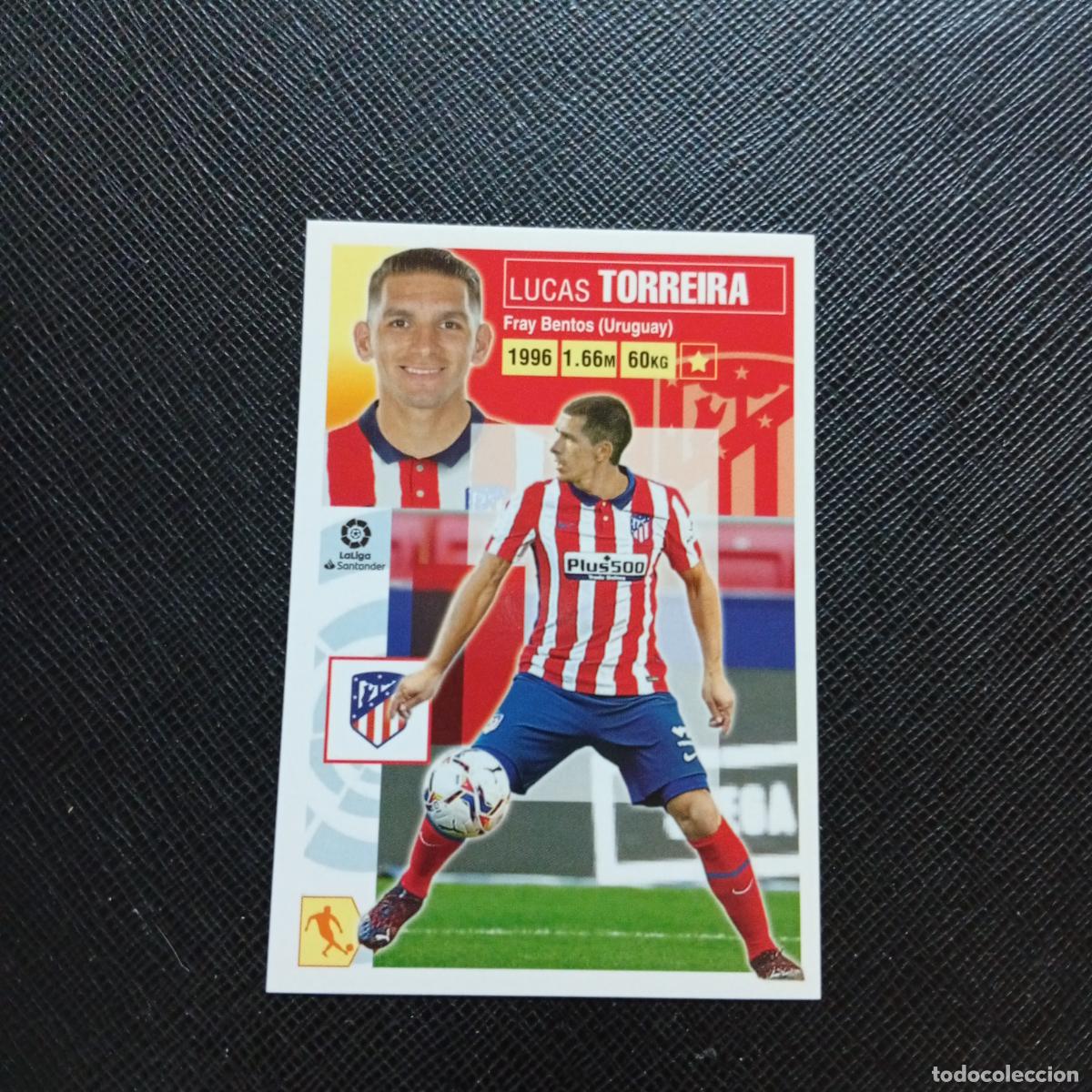 Cromos de f&uacute;tbol: TORREIRA AT MADRID ESTE 2020 2021 CROMO FUTBOL LIGA 20 21 - SIN PEGAR - A46 PG532 FICHAJE 46