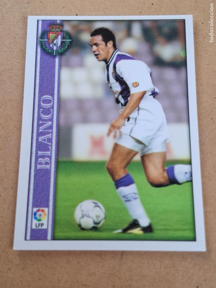 Cromos de f&uacute;tbol: MUNDICROMO 2000 2001 00 01 - 546 BLANCO - REAL VALLADOLID