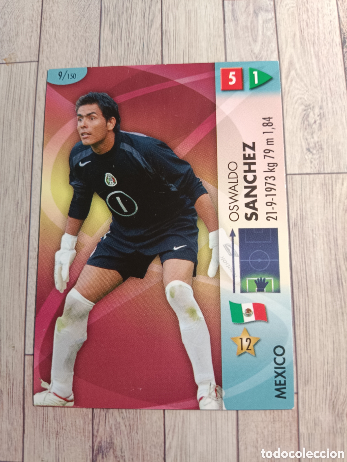 Cromos de f&uacute;tbol: 9 OSWALDO SANCHEZ MEXICO MEJICO MUNDIAL 2006 GOAAAL PANINI WORLD CUP COPA DEL MUNDO GERMANY ALEMANIA