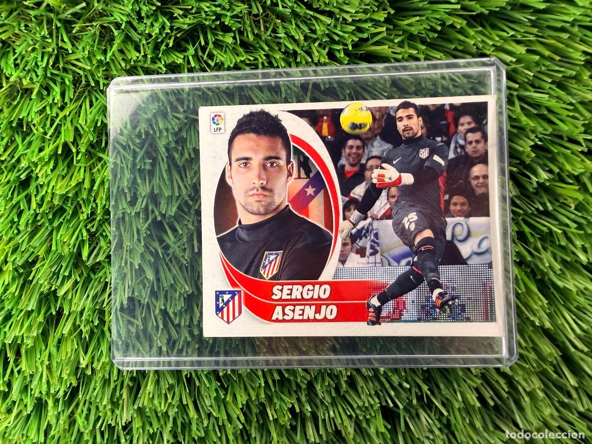Cromos de f&uacute;tbol: N&ordm; 2 Sergio Asenjo Atl&eacute;tico de Madrid Liga Este 12 13