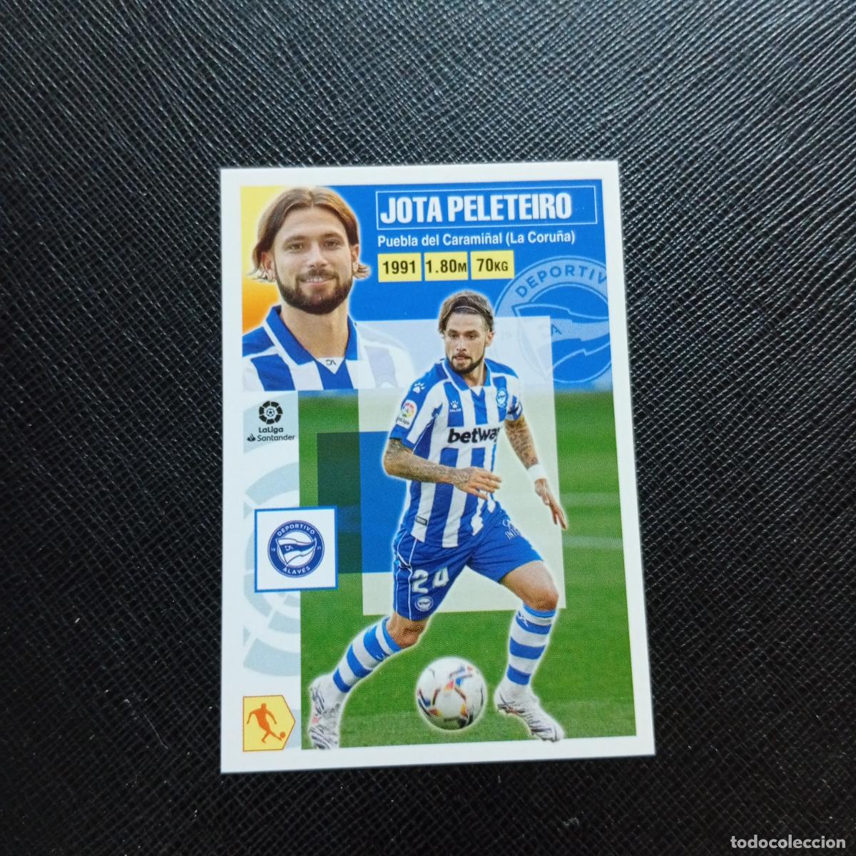 Cromos de f&uacute;tbol: JOTA PELETEIRO ALAVES ESTE 2020 2021 CROMO FUTBOL LIGA 20 21 - SIN PEGAR - A46 PG532 FICHAJE 47