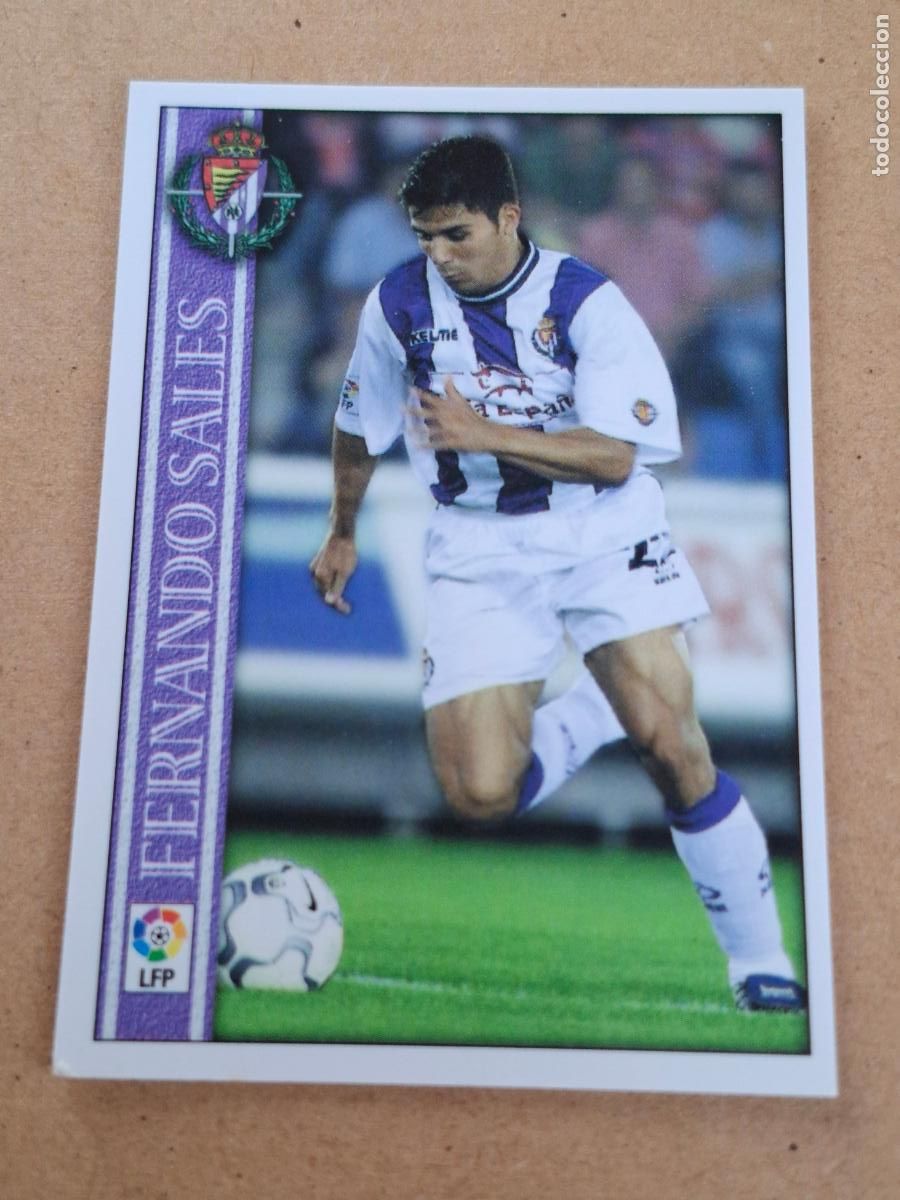 Cromos de f&uacute;tbol: MUNDICROMO 2000 2001 00 01 - 547 FERNANDO SALES - REAL VALLADOLID