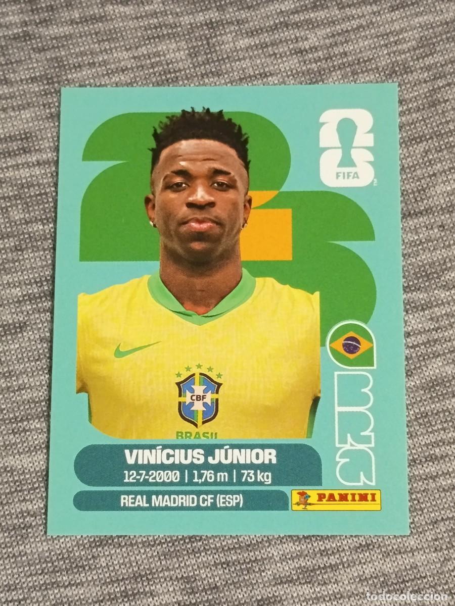 Cromos de f&uacute;tbol: VINICIUS BRA 14 STICKER MUNDIAL 2026 PANINI FIFA WORLD CUP NUEVO