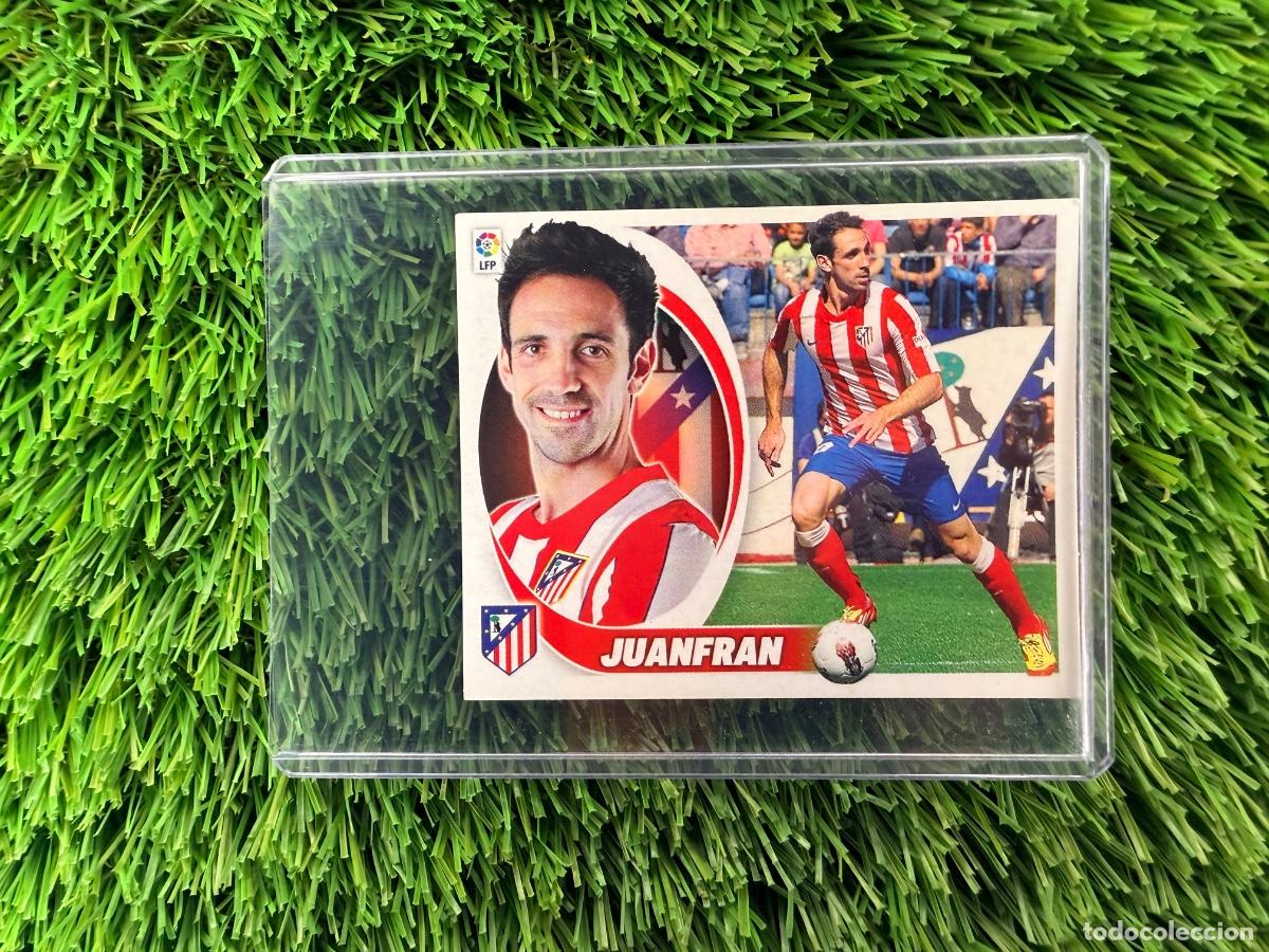 Cromos de f&uacute;tbol: N&ordm; 3A Juanfran Atl&eacute;tico de Madrid Liga Este 12 13