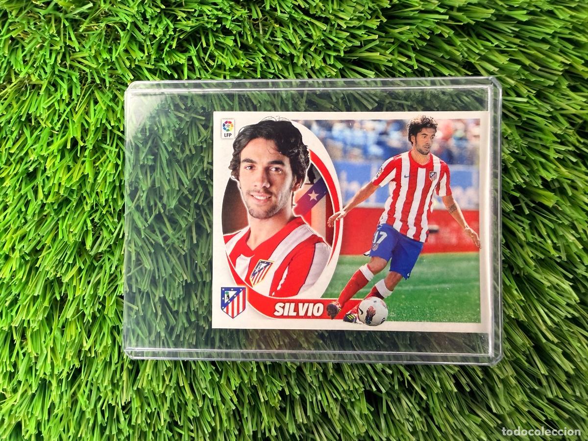 Cromos de f&uacute;tbol: N&ordm; 3B Silvio Atl&eacute;tico de Madrid Liga Este 12 13