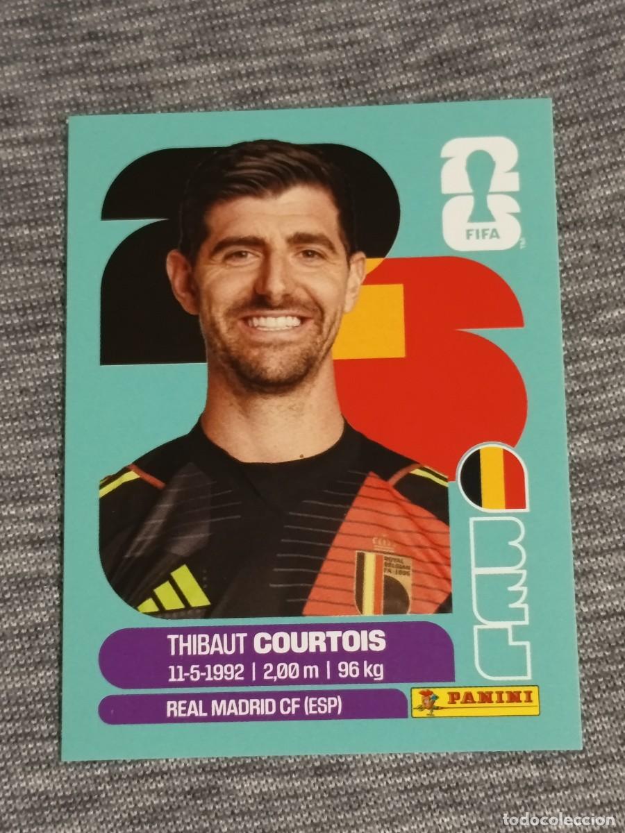 Cromos de f&uacute;tbol: COURTOIS BEL 2 STICKER MUNDIAL 2026 PANINI FIFA WORLD CUP NUEVO