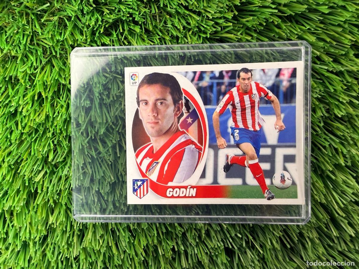 Cromos de f&uacute;tbol: N&ordm; 6 God&iacute;n Atl&eacute;tico de Madrid Liga Este 12 13