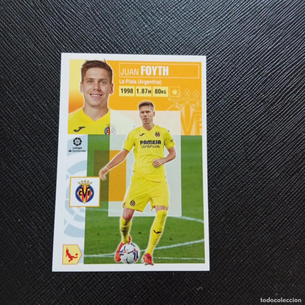 Cartes &agrave; collectionner de Football: FOYTH VILLARREAL ESTE 2020 2021 CROMO FUTBOL LIGA 20 21 - SIN PEGAR - A97 PG64 FICHAJE 53