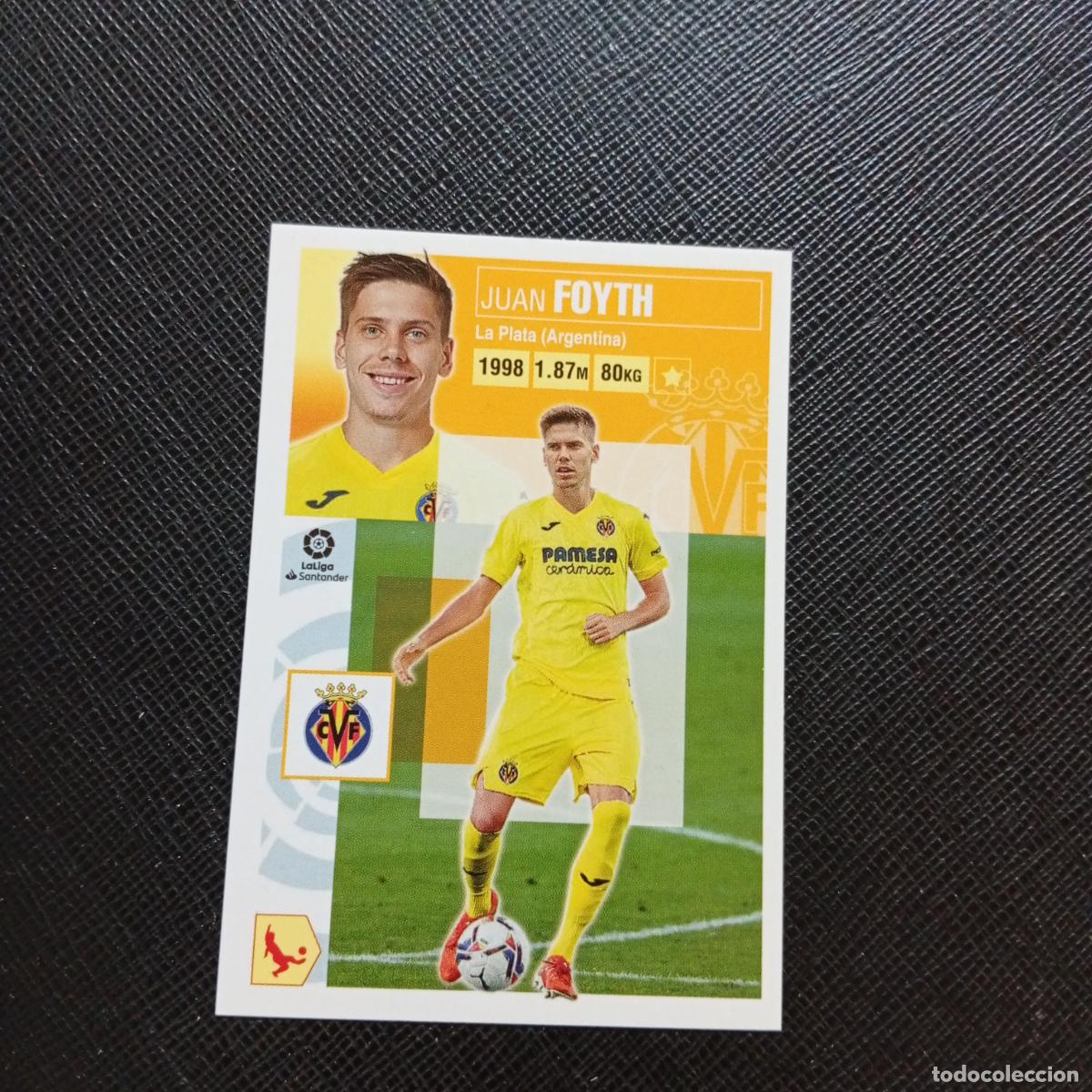 Cartes &agrave; collectionner de Football: FOYTH VILLARREAL ESTE 2020 2021 CROMO FUTBOL LIGA 20 21 - SIN PEGAR - A97 PG64 FICHAJE 53
