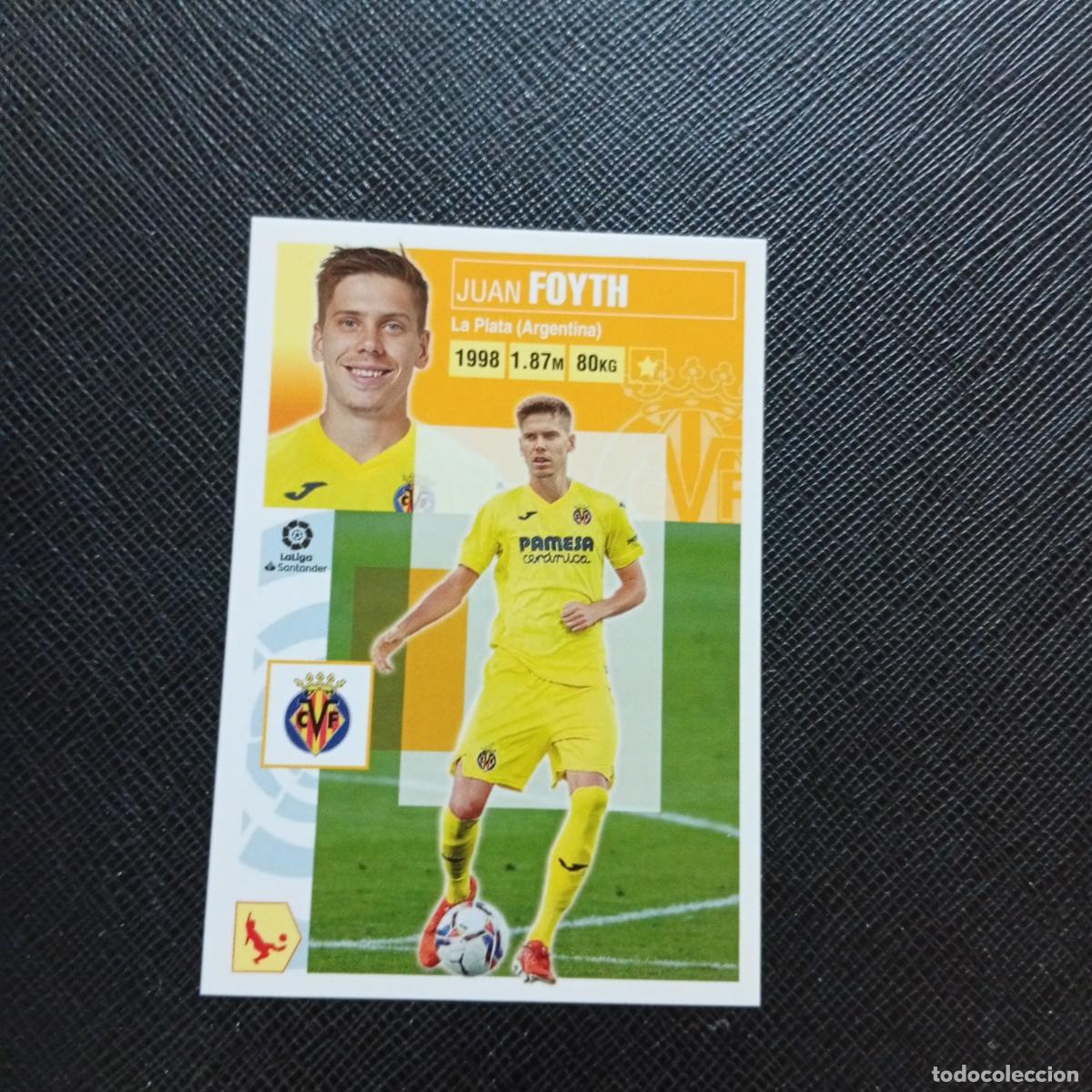 Cartes &agrave; collectionner de Football: FOYTH VILLARREAL ESTE 2020 2021 CROMO FUTBOL LIGA 20 21 - SIN PEGAR - A97 PG64 FICHAJE 53