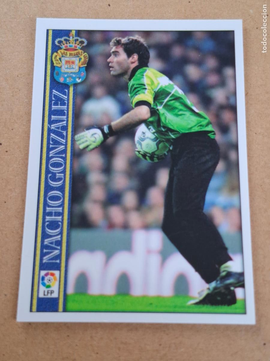 Cartes &agrave; collectionner de Football: MUNDICROMO 2000 2001 00 01 - 575 NACHO GONZ&Aacute;LEZ - UD. LAS PALMAS