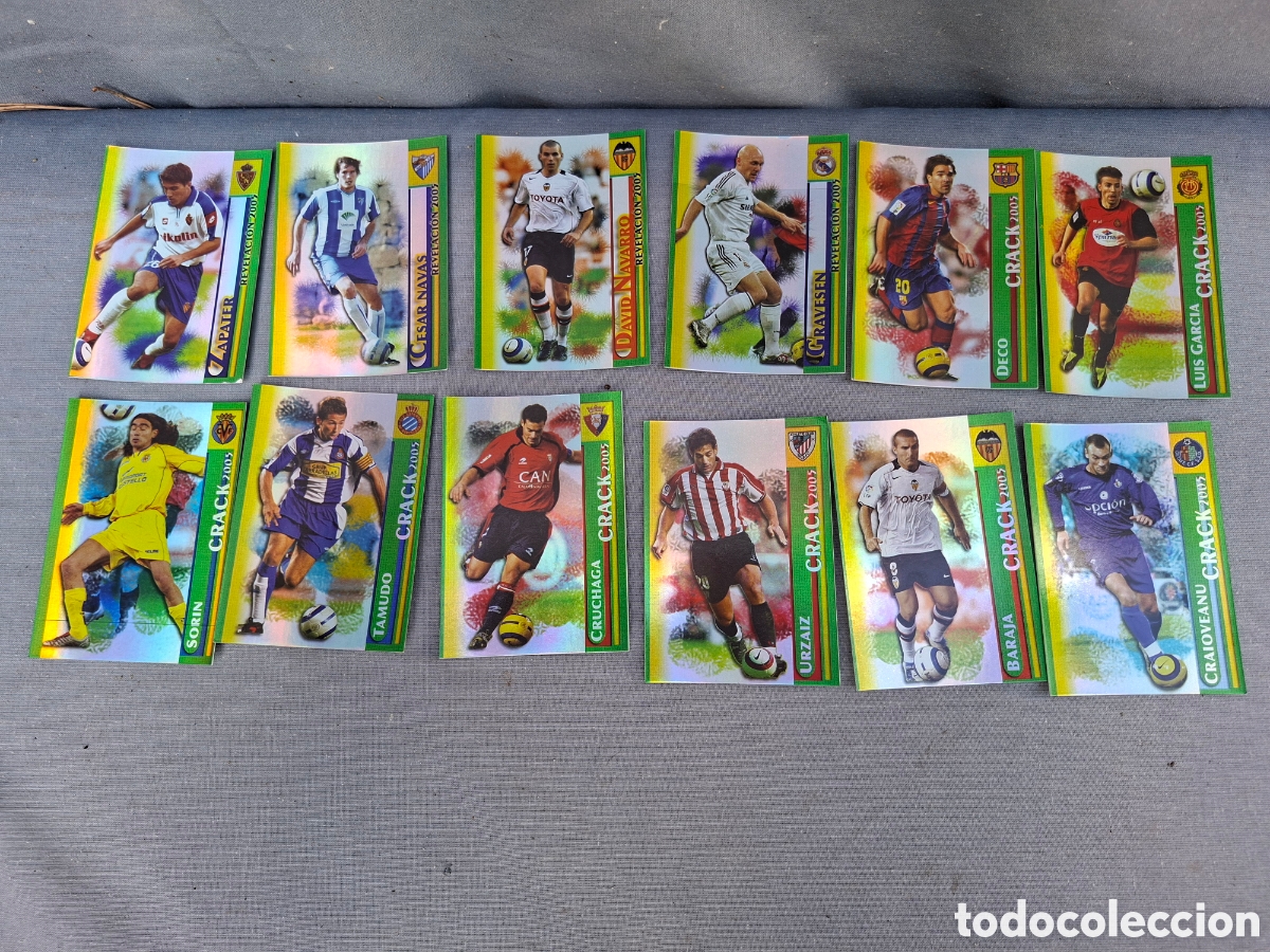 Cromos de Futebol: Lote de cromos la liga 2005
