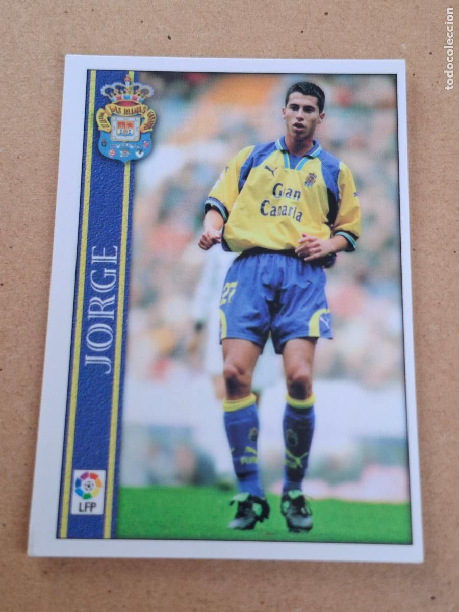 Cartes &agrave; collectionner de Football: MUNDICROMO 2000 2001 00 01 - 577 JORGE - UD. LAS PALMAS